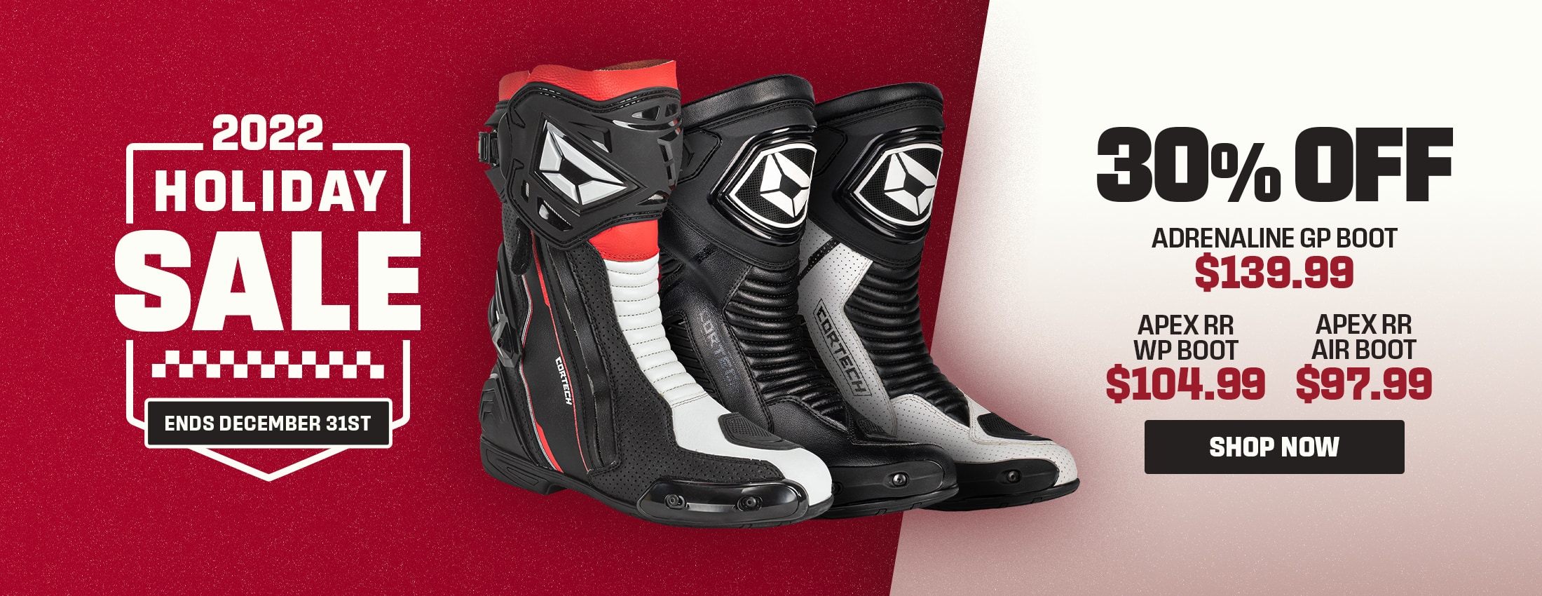Cortech Boots 2022 Holiday Sale